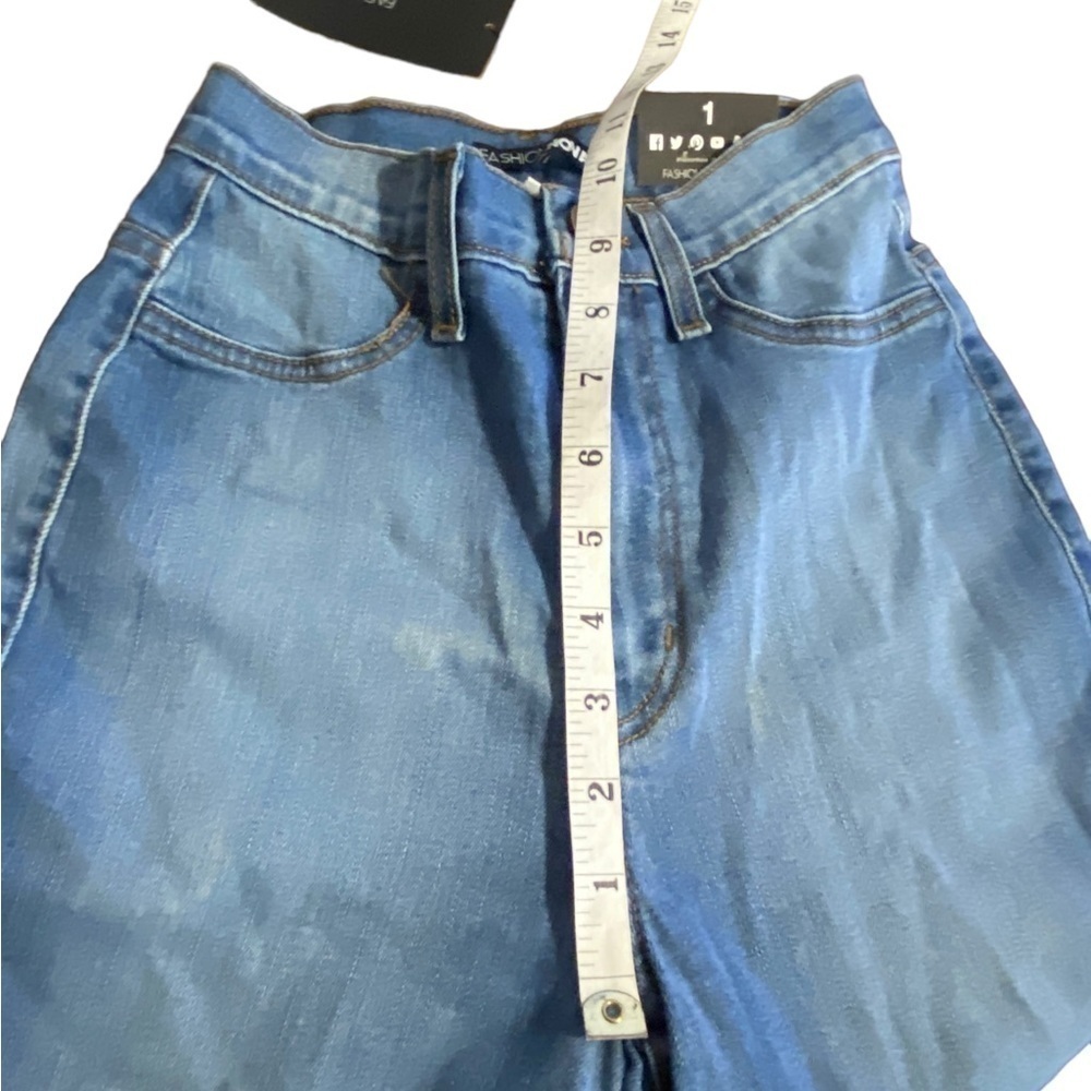 Fashion Nova High Waisted Skinny Jeans Womens size 1 - NWT - Picture 7 of 12